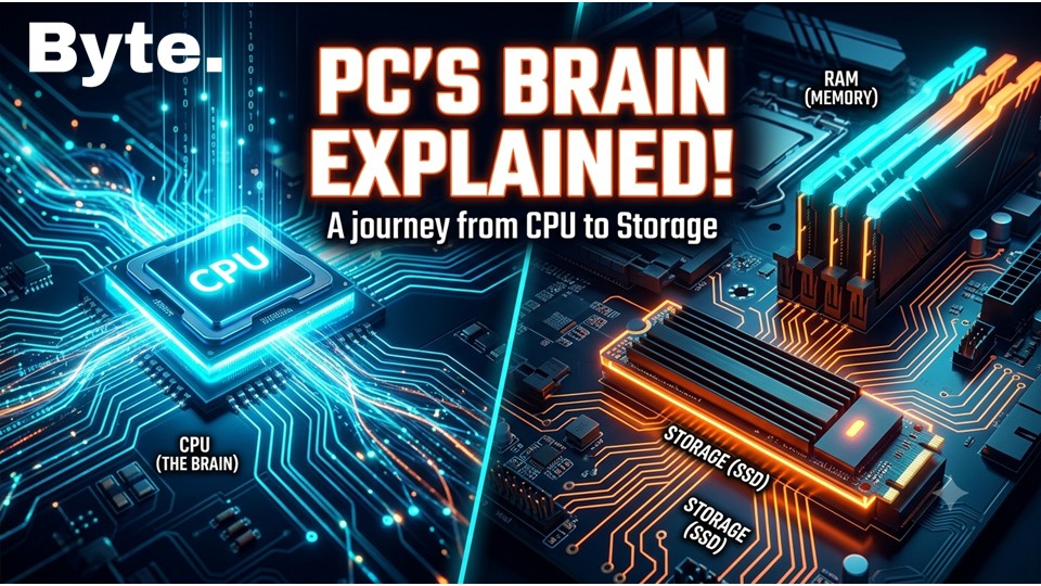 Meet Your Computer's Brain. The journey of a PC: From CPU to Storage
